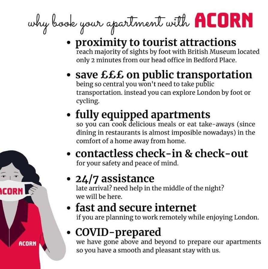 Acorn - Byng Place Apartments Londýn Exteriér fotografie